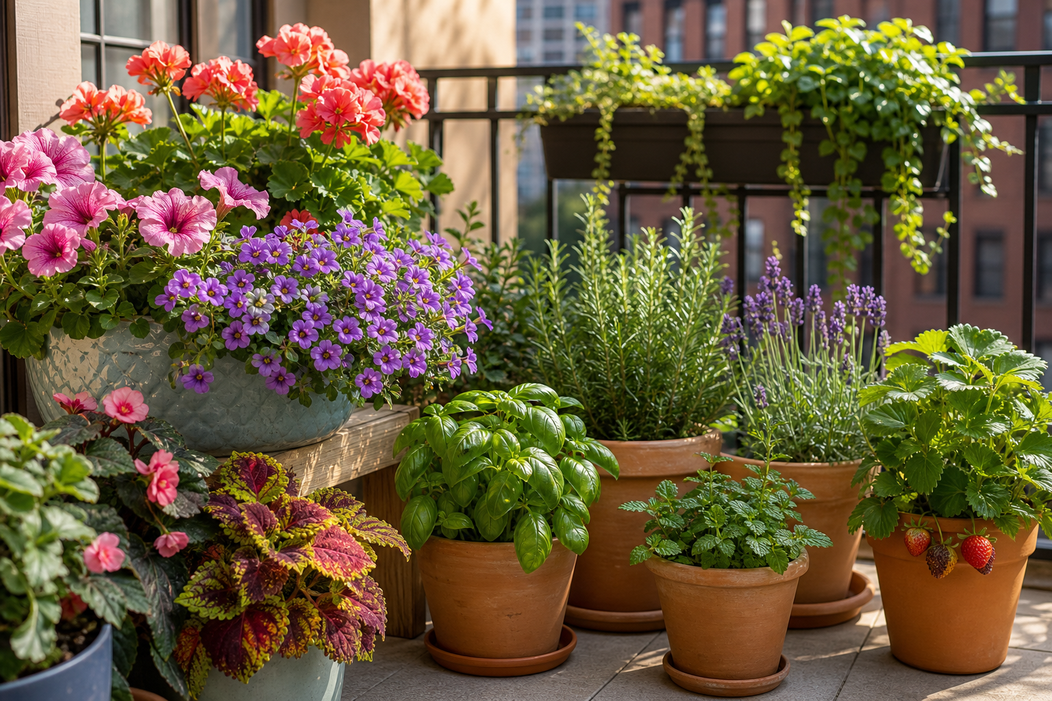 10 Beautiful Patio and Balcony Plants for Mother’s Day