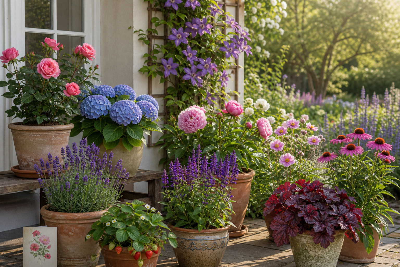 10 schöne Gartenpflanzen, die als Muttertagsgeschenk lange Freude machen