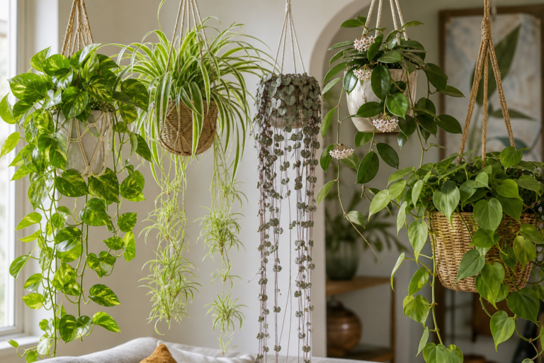 5 Trailing Houseplants That Look Stunning in Hanging Baskets