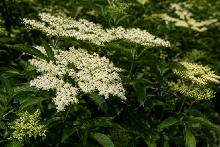 baza čierna (Sambucus nigra) – fotografia rastliny
