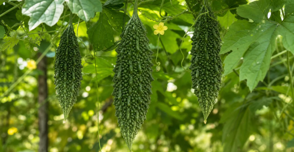Bittermelone (Momordica charantia) – Pflanzenfoto