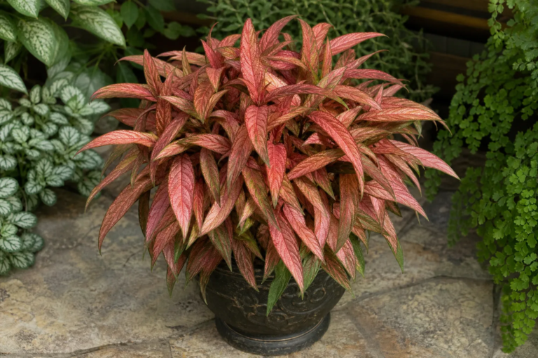 Caladium 'Desert Sunset'