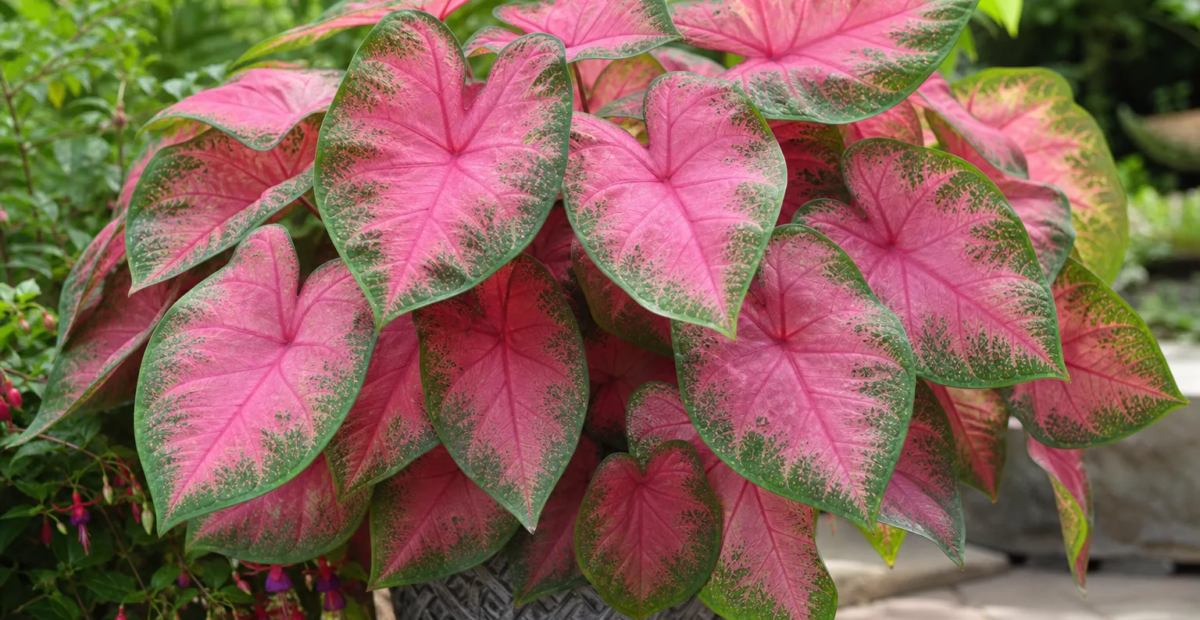 Caladium 'Kathleen' – fotografia rastliny