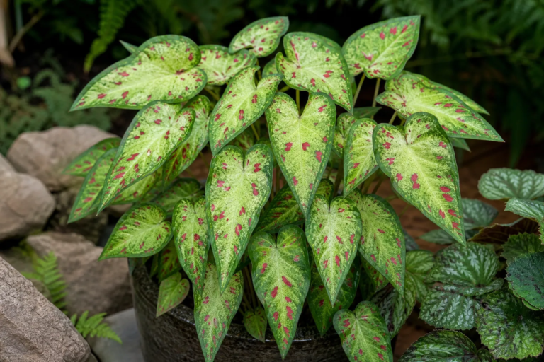 Caladium 'Miss Muffet'