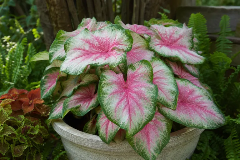 Caladium 'Rosebud'