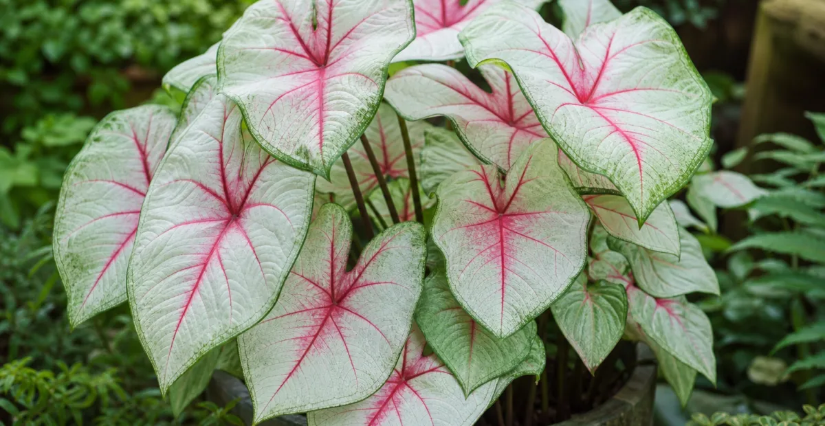 Caladium 'Summer Breeze' – plant photo