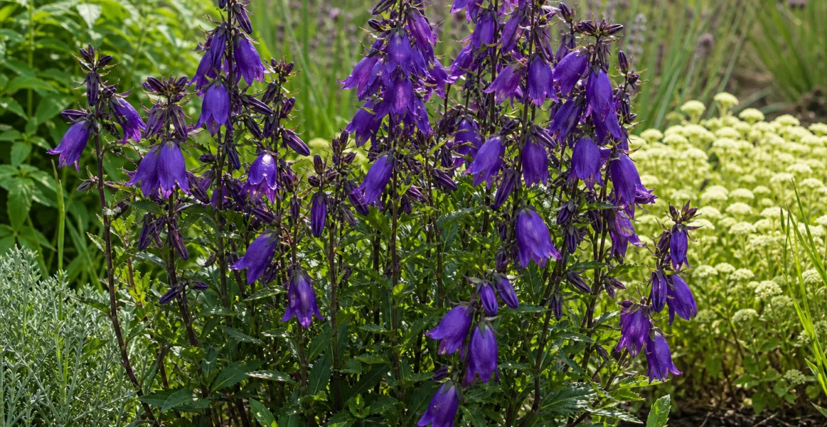 Campanula 'Purple Sensation' – plant photo