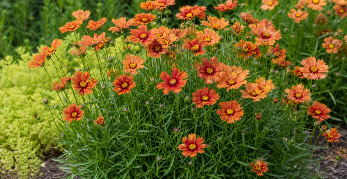 Coreopsis 'Sienna Sunset' – fotografia rastliny