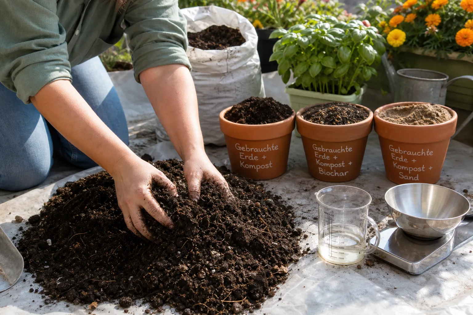 Das geheime Leben alter Blumenerde: Musst du sie wirklich wegwerfen?