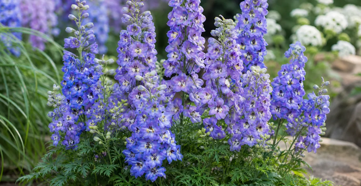 Delphinium 'Magic Fountains' – plant photo