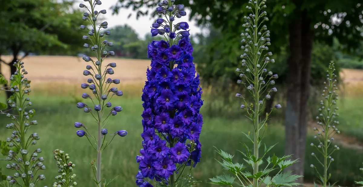 Delphinium 'New Zealand' – plant photo