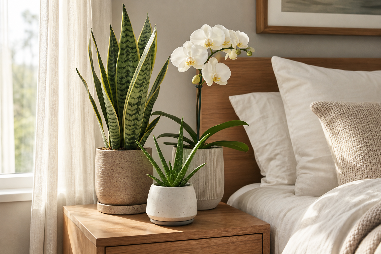 3 Best Bedroom Plants That Release Oxygen at Night
