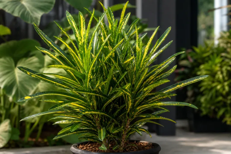 Codiaeum variegatum 'Gold Finger'