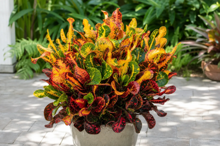 Codiaeum variegatum 'Revolutions'