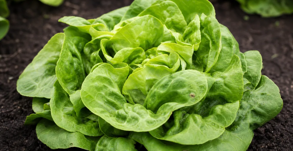 Lactuca sativa Capitata Group – plant photo