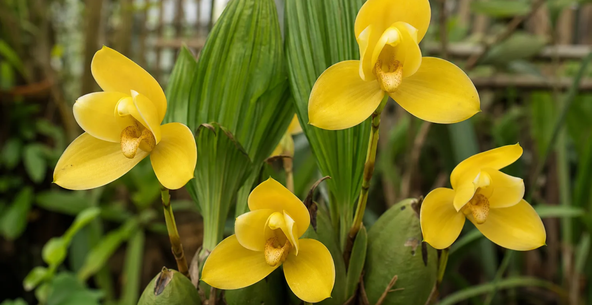 Lycaste aromatica – Pflanzenfoto