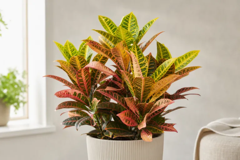 Codiaeum variegatum 'Mrs Iceton'