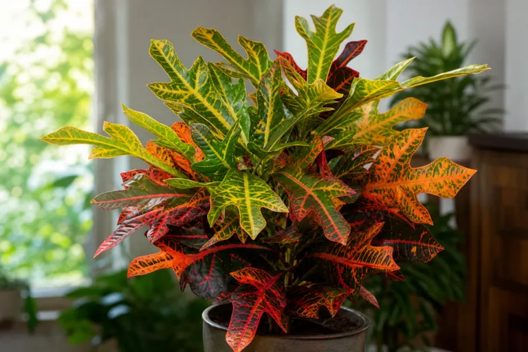 Codiaeum variegatum 'Oak Leaf'