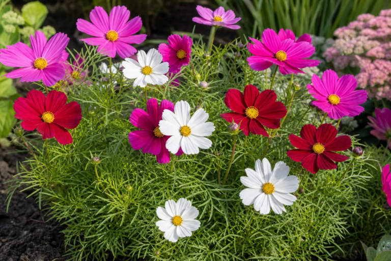 Cosmos bipinnatus 'Dwarf Sensation'