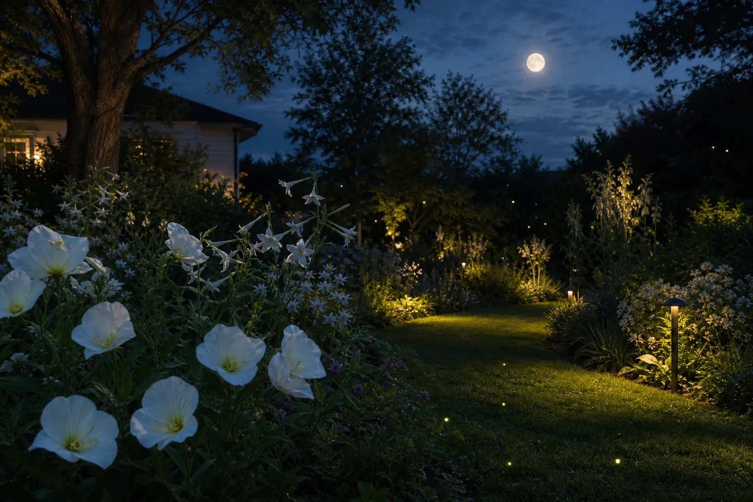 The Garden at Night: What Changes After You Stop Watching It