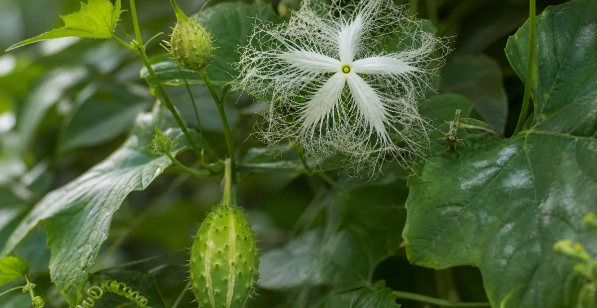 Trichosanthes cucumerina – plant photo