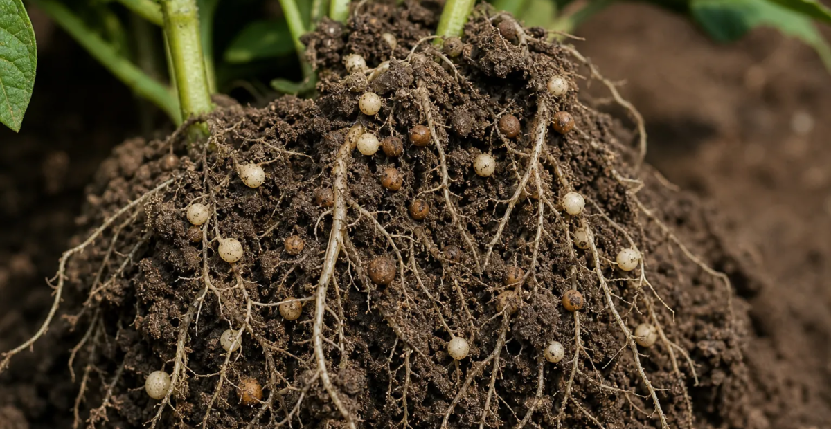 Weißer Kartoffelzystennematode