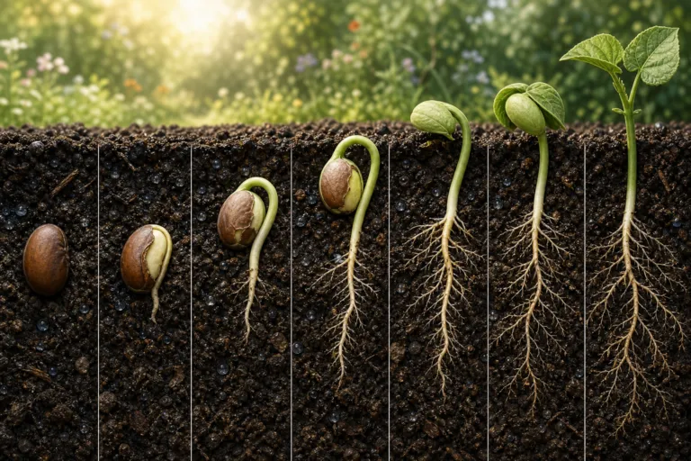 What Happens Underground During the First Week After Planting a Seed?