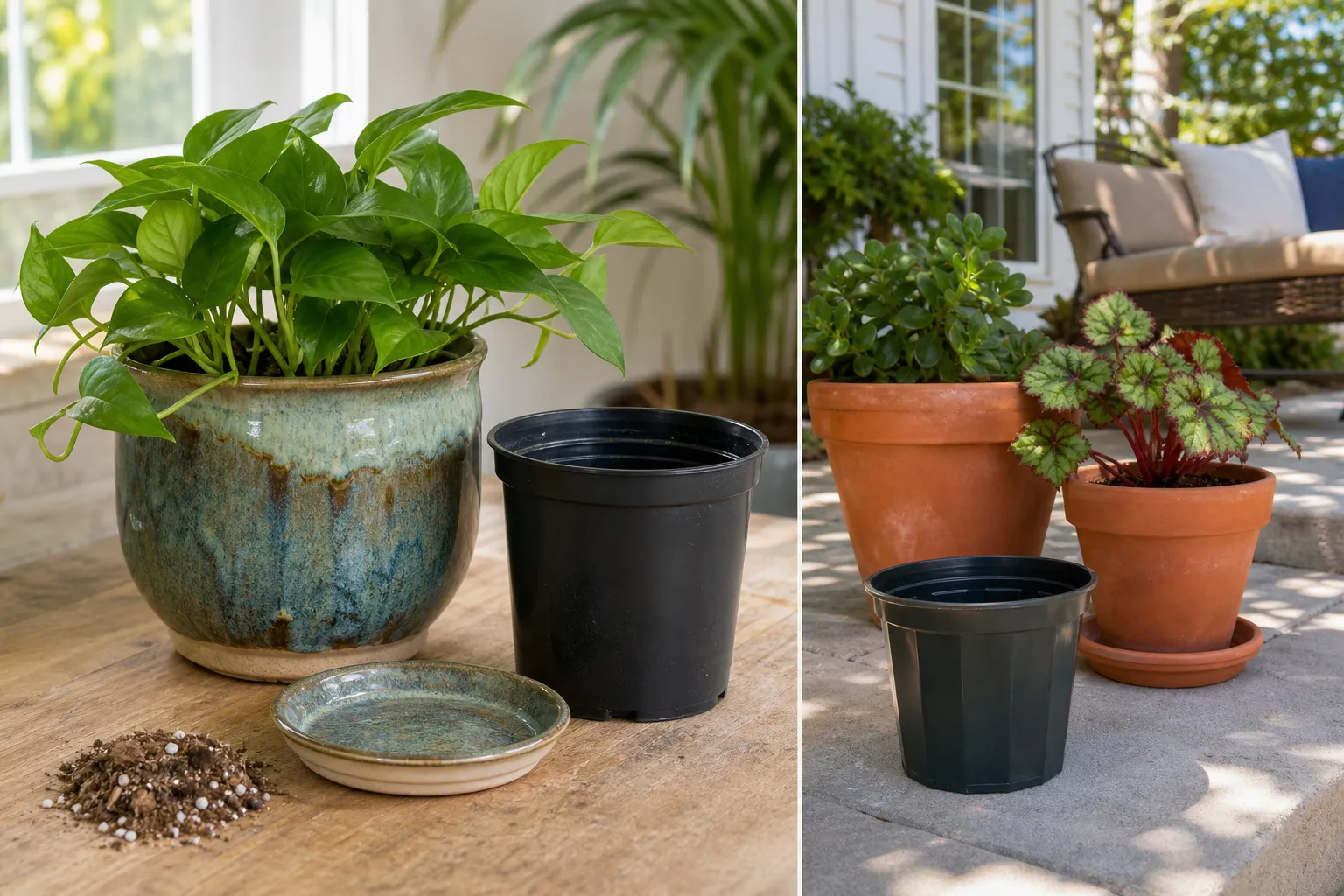 Why Plants Often Struggle More in a Beautiful Pot Than in a Cheap Nursery Container