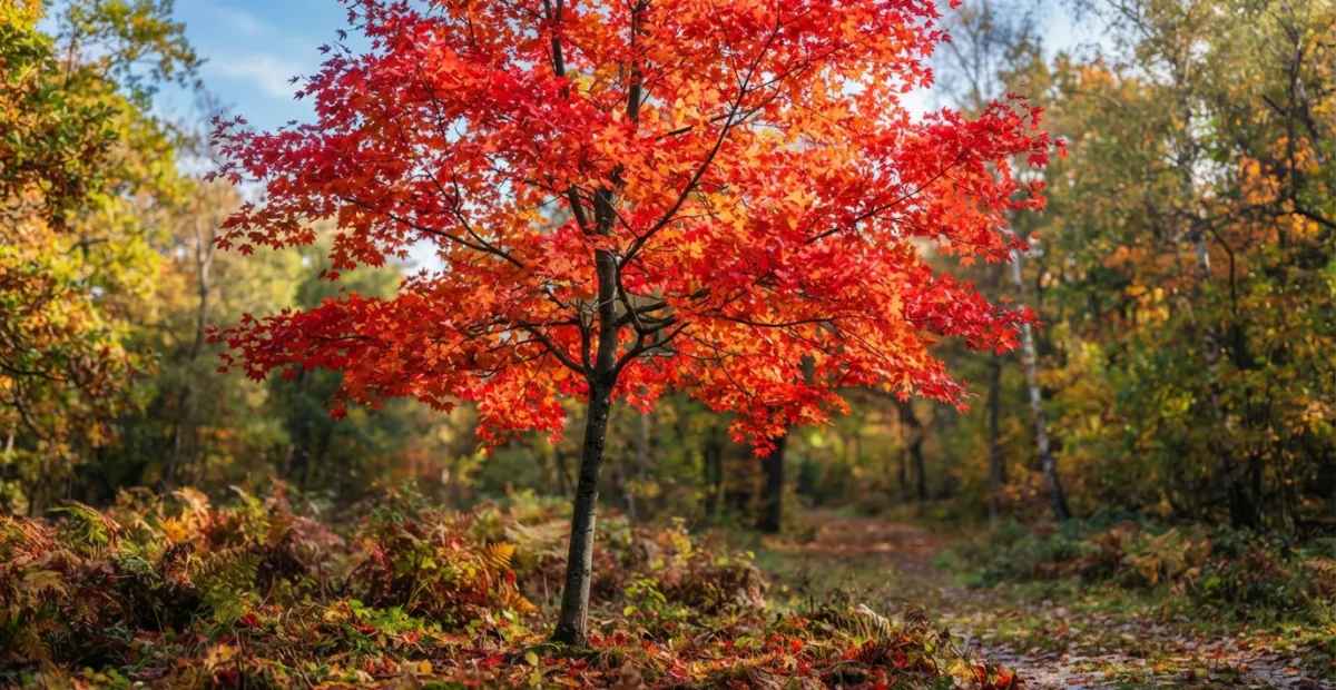 Acer tataricum ginnala – fotografia rastliny