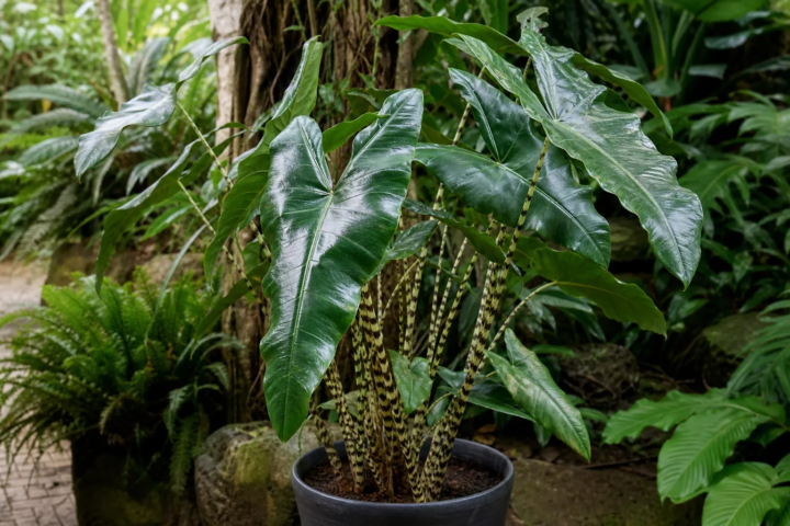 Alocasia zebrina 'Tigrina Superba'