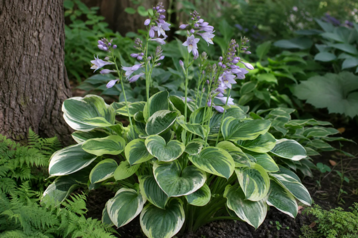 Hosta 'Captain's Adventure'
