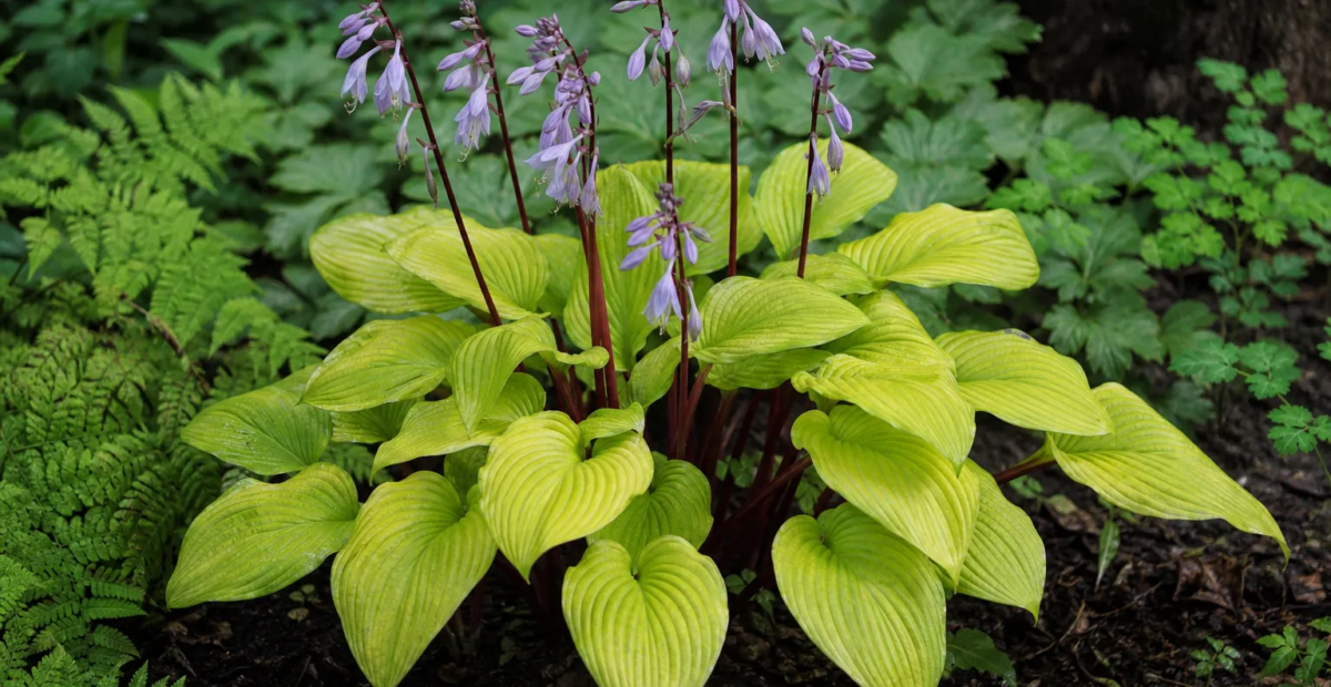 Hosta 'Designer Genes' – Pflanzenfoto