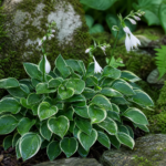 Hosta 'Dew Drop' – Pflanzenfoto