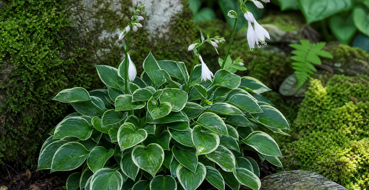 Hosta 'Dew Drop' – plant photo