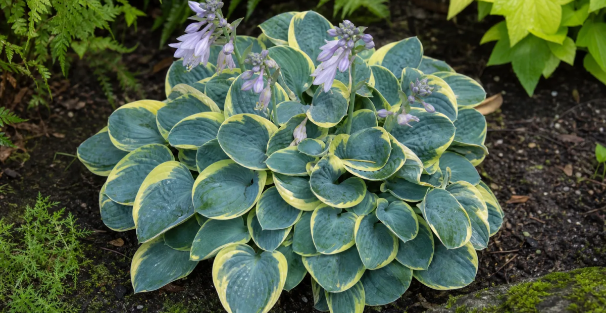 Hosta 'Mighty Mouse' – Pflanzenfoto