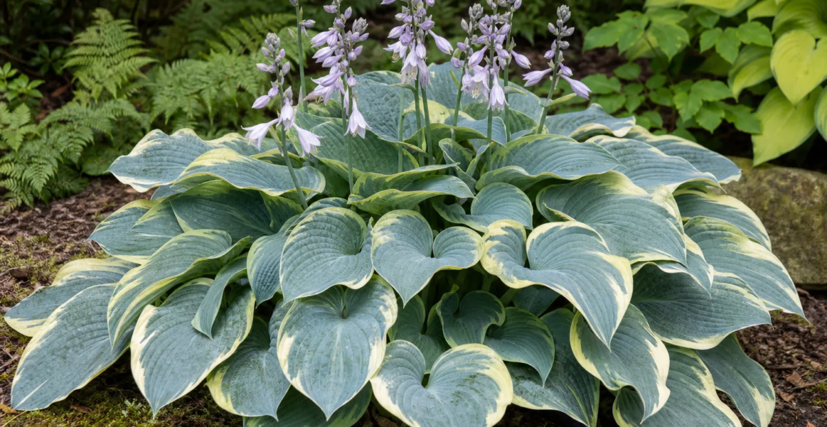 Hosta 'Valley's Glacier' – fotografia rastliny