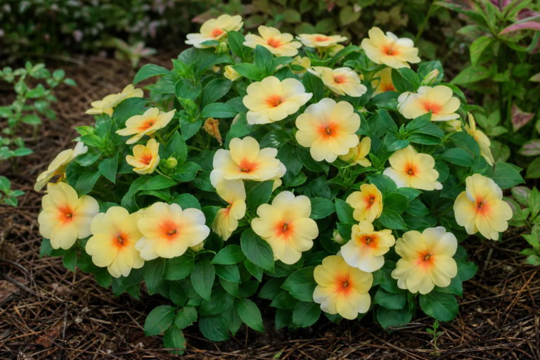 Impatiens walleriana 'Fusion Glow' – fotografia rastliny