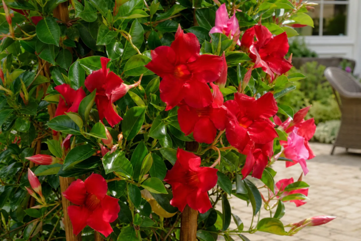 Mandevilla 'Red Velvet'