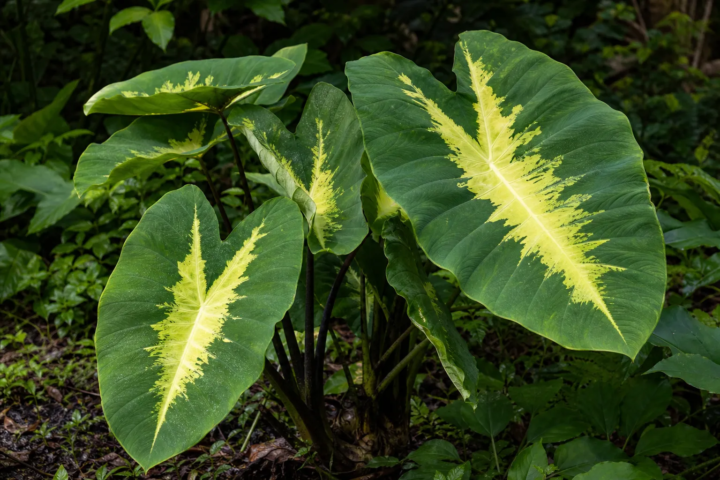 Colocasia esculenta 'Nancy's Revenge'