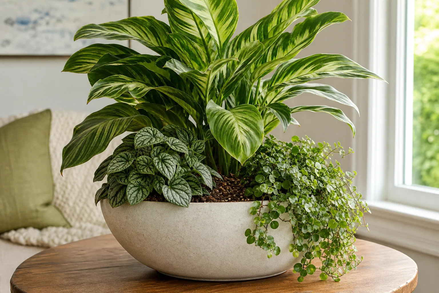 Underplanting Houseplants: Can Multiple Plants Share the Same Pot?