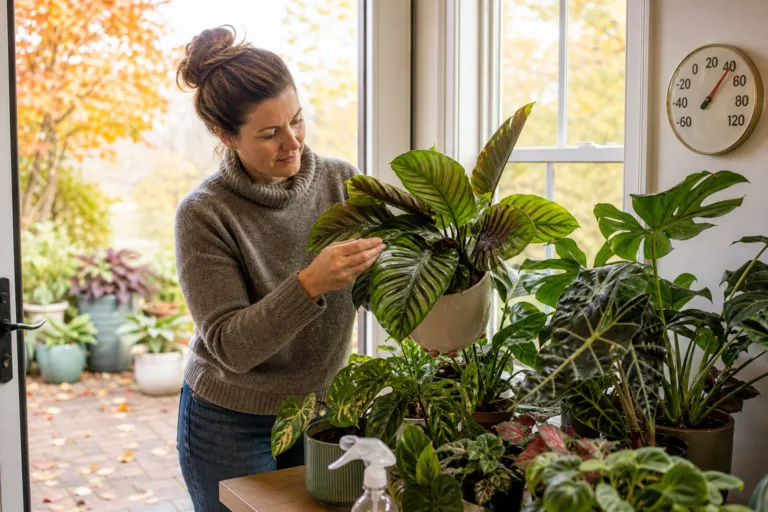 When Should Houseplants Come Back Inside for Winter?