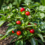 Capsicum annuum 'Cherry Bomb' – fotografia rastliny