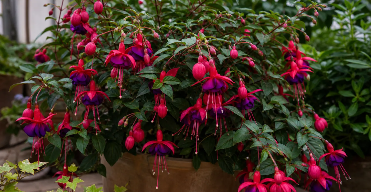 Fuchsia 'Royal Velvet' – plant photo