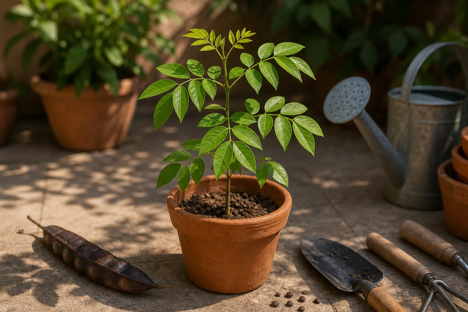 Growing Cassia fistula From Seed: Caring for a Golden Shower Tree Seedling