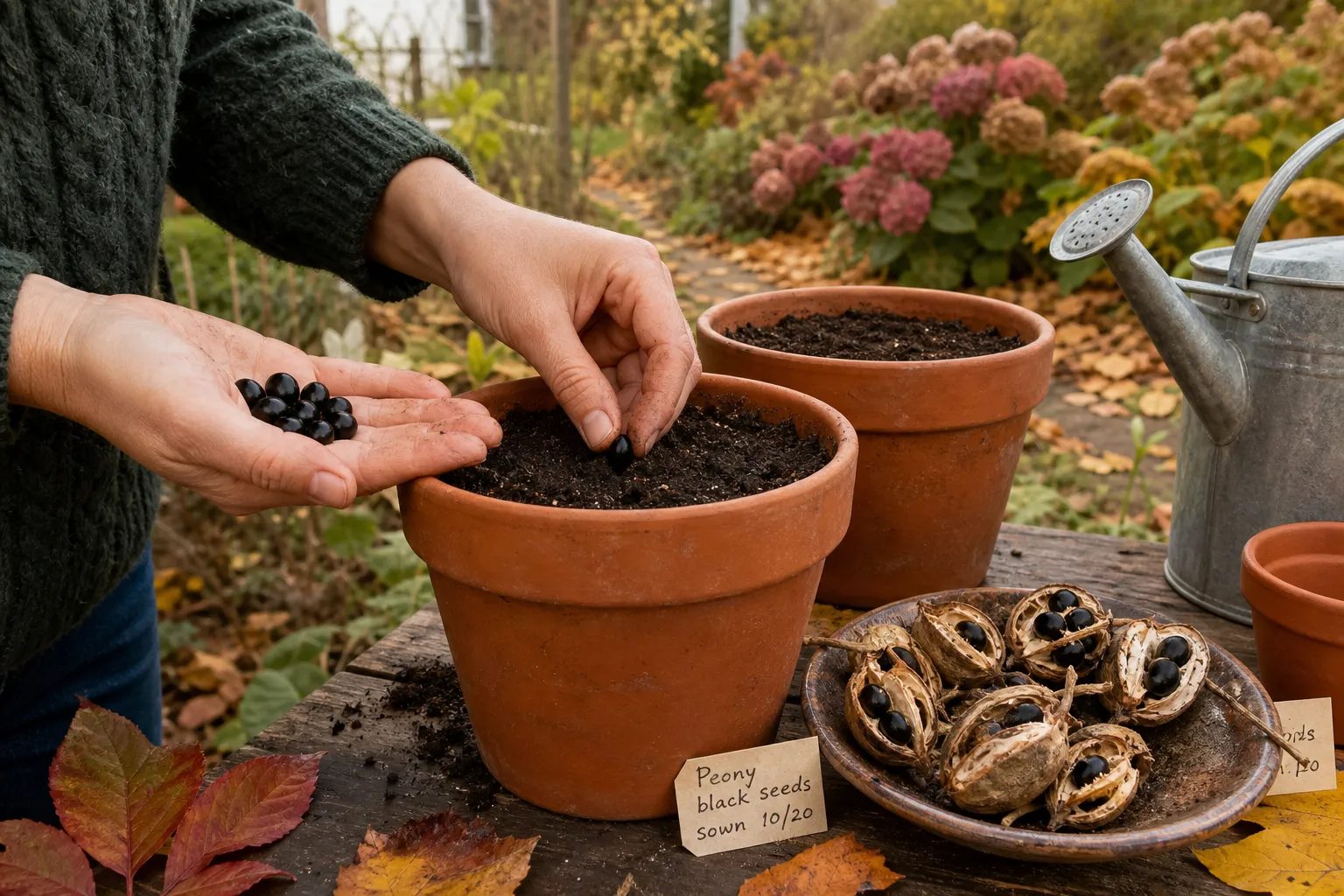 Growing Peonies From Seed: Collecting, Sowing, and Germination