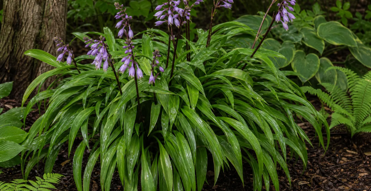 Hosta 'Green Fountain' – plant photo