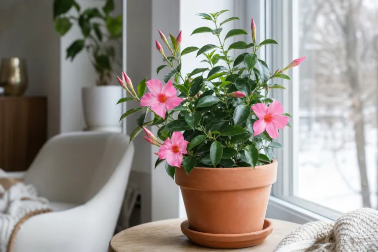 Dipladenia überwintern: Der richtige Platz, Rückschnitt und Winterpflege