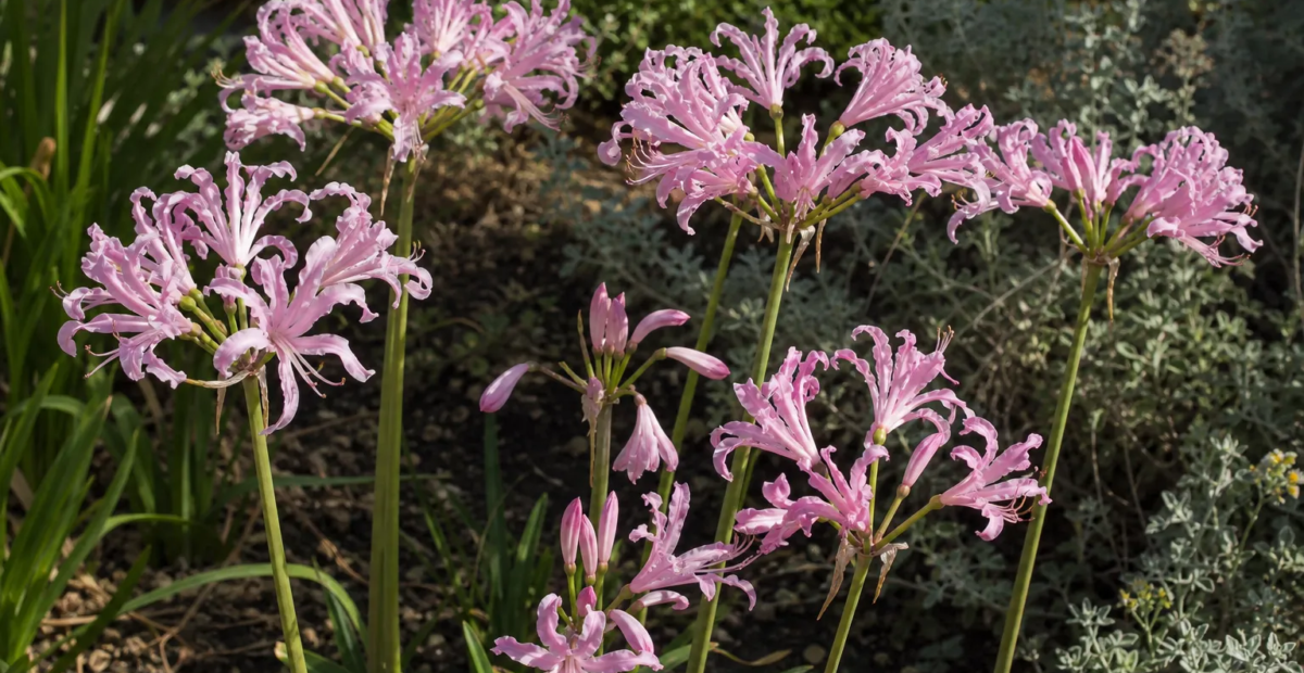 Nerine bowdenii 'Vesta' – fotografia rastliny