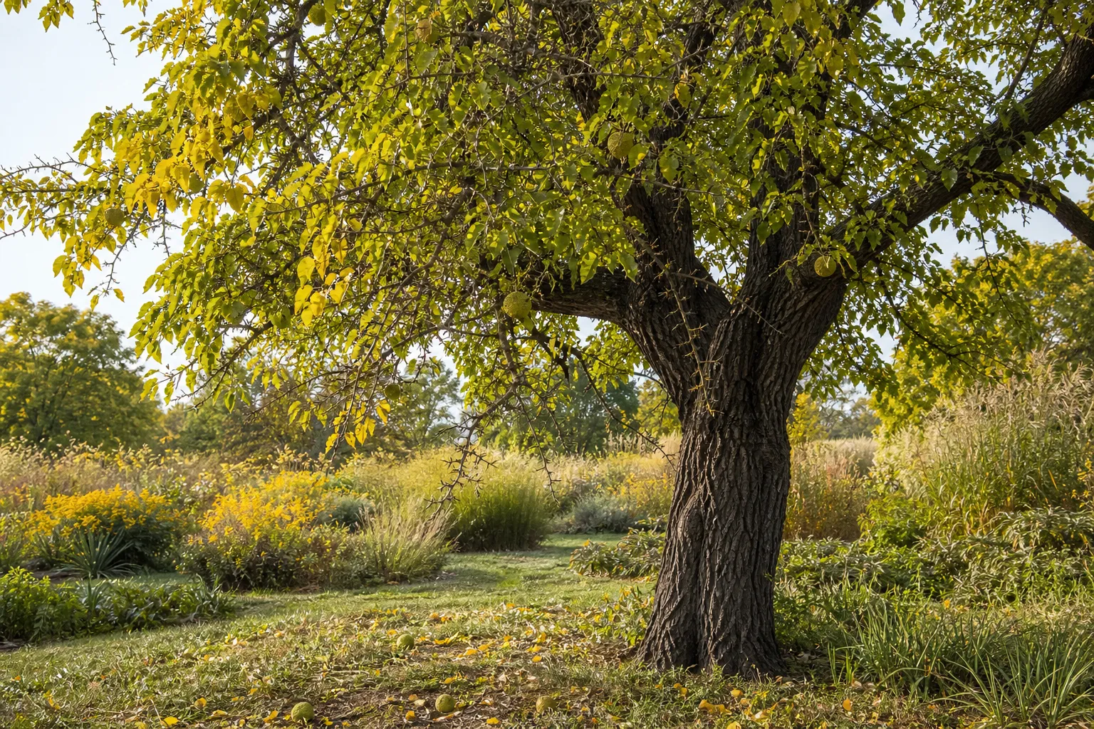 Osage Orange: How to Grow Maclura pomifera and Understand Its Strange Fruit