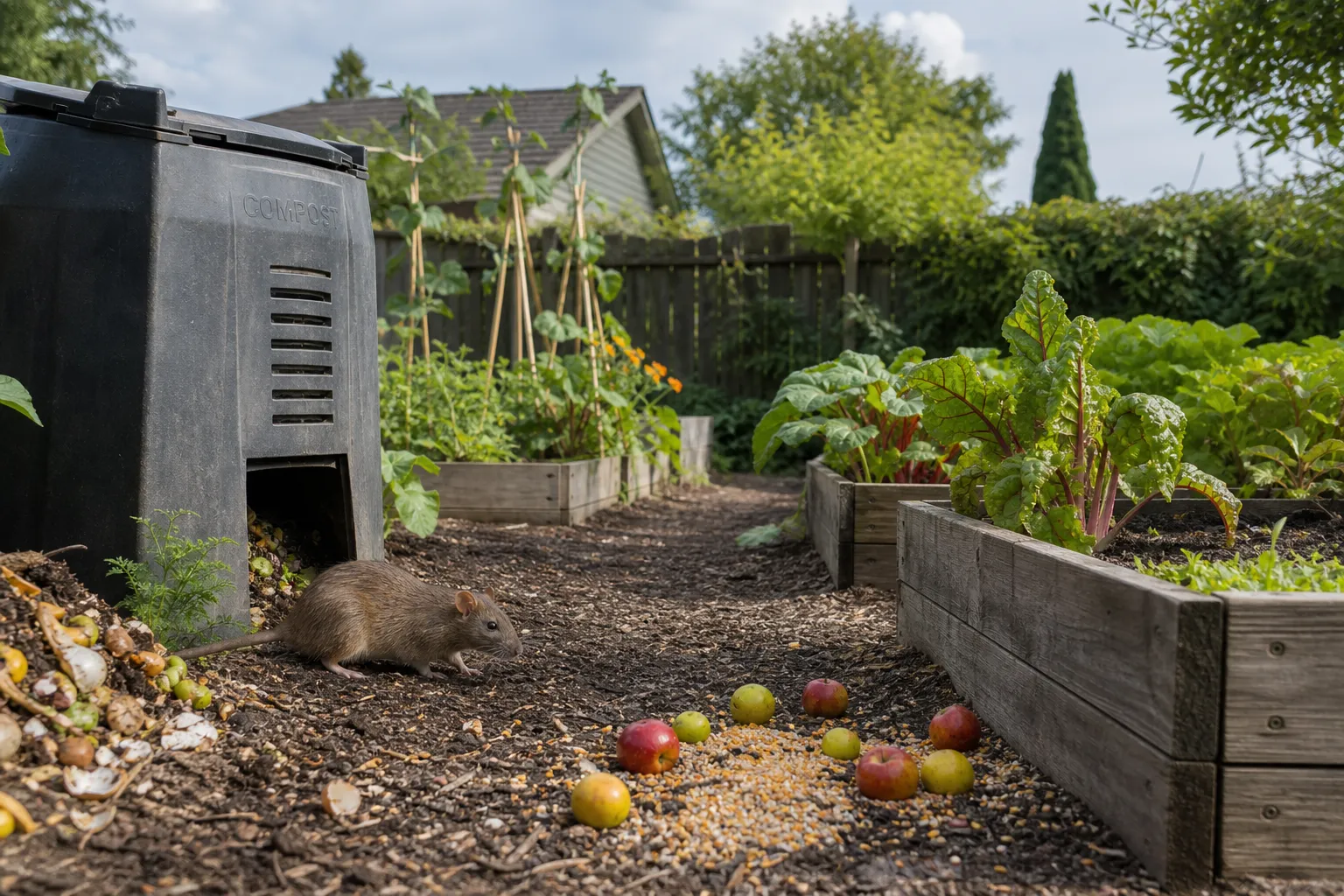 Rats in the Garden During Daylight: What It Means—and What to Do Next